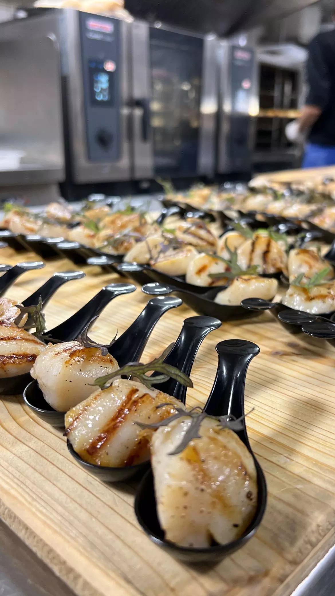 Saint-Jacques snackées