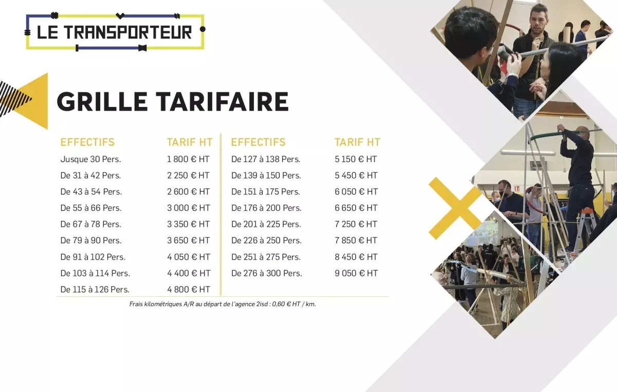 Tarifs