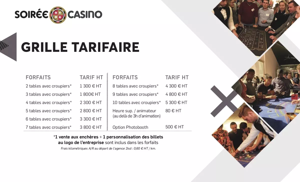 Tarifs