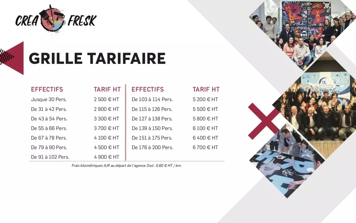 Tarifs