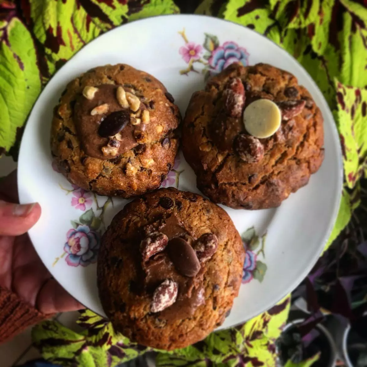 Cookies 3 chocolats et cookies pâte à tartiner