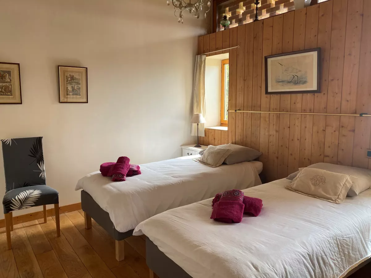 chambre côté prairie