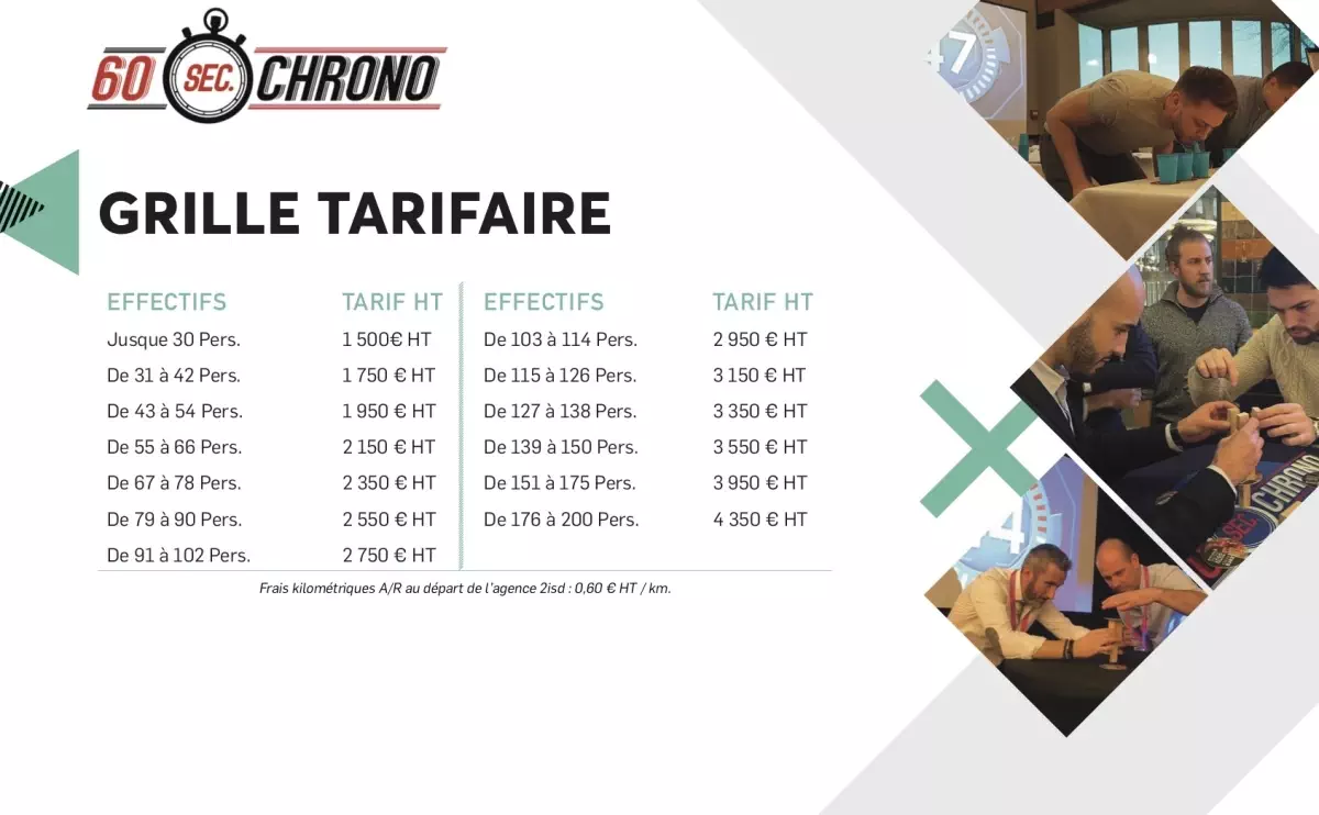 Tarifs