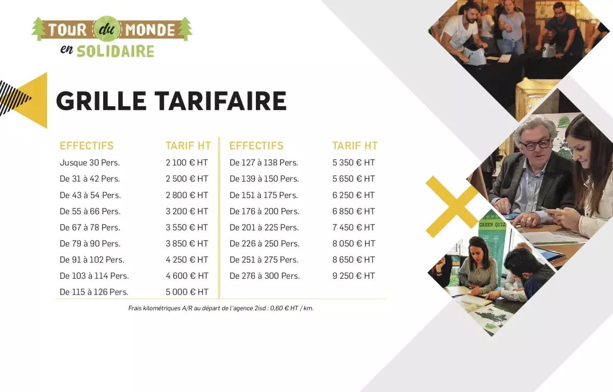 Tarifs