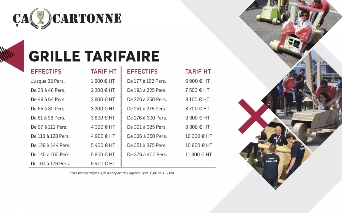 Tarifs