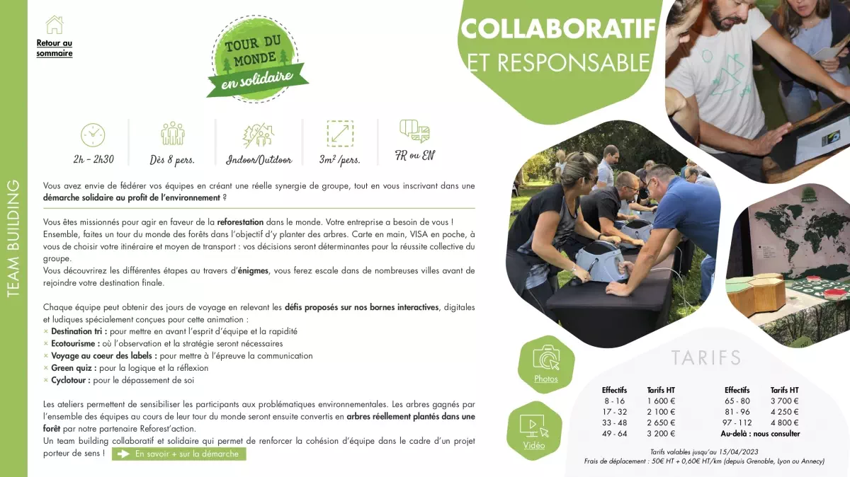 Tour du monde en solidaire
