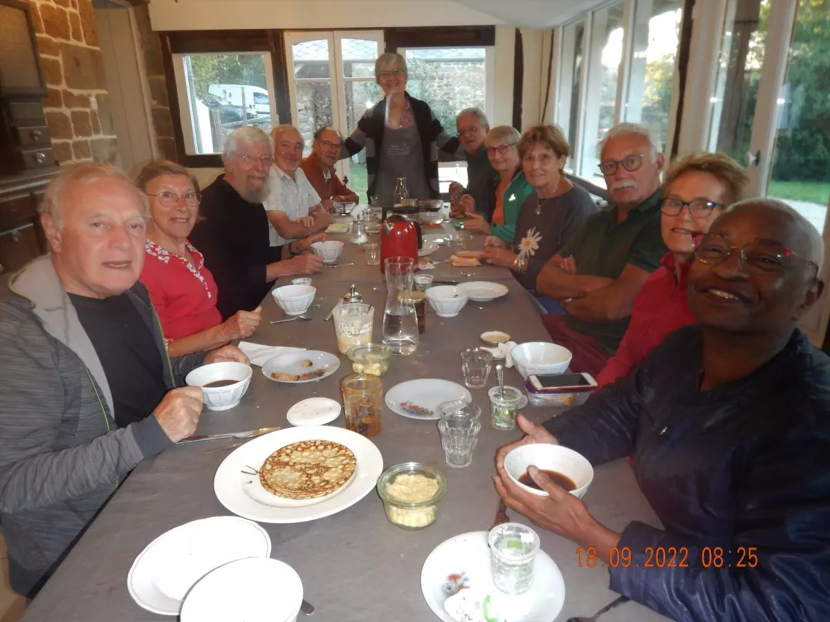 Diner pour l'association des randonneurs 