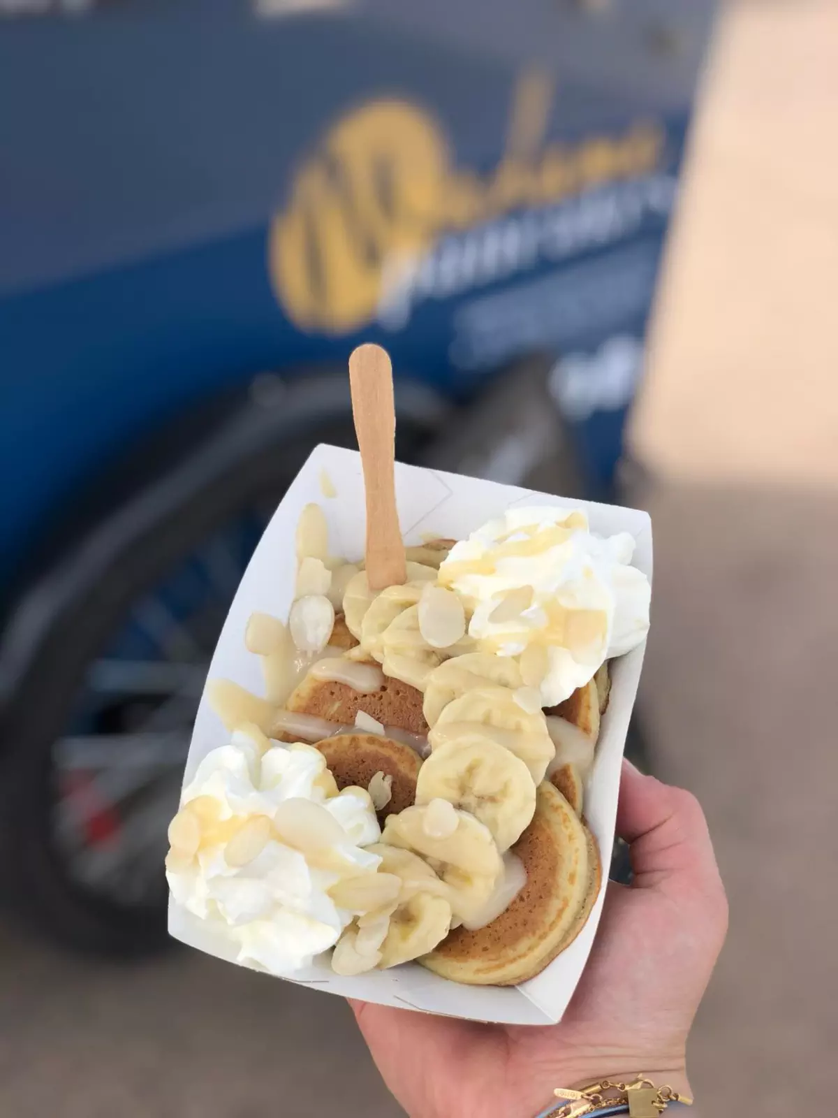 minis pancakes sucrés