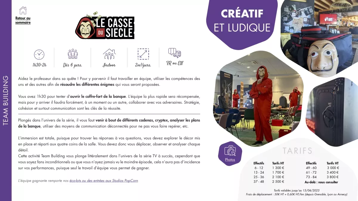 Le casse du siècle
