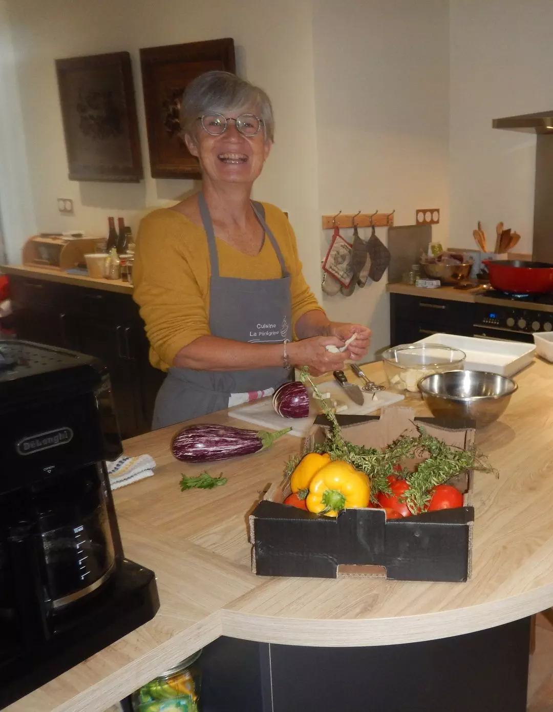 vie en cuisine pendant le séjour