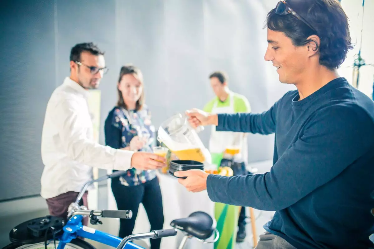 Animation Vélo à smoothies