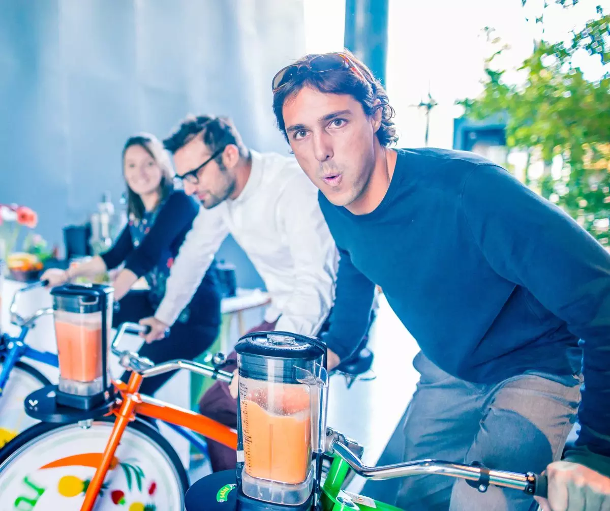 Animation Vélo à smoothies