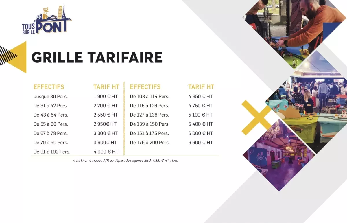 Tarifs