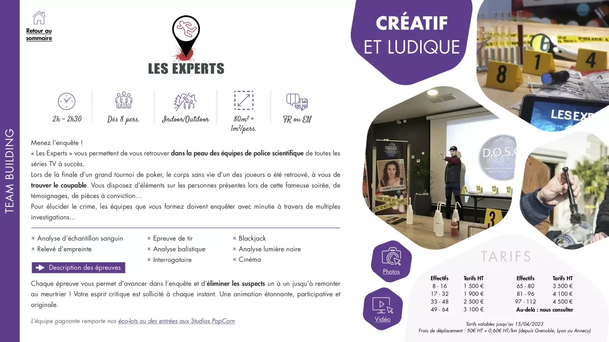 Les experts