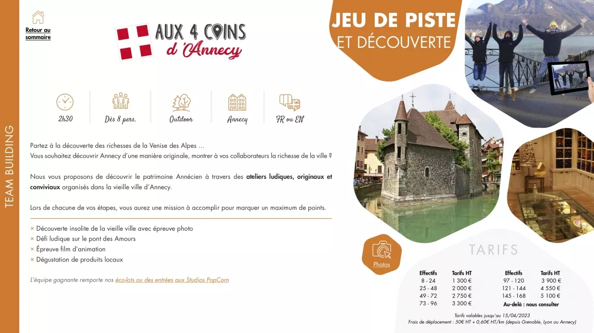 Aux 4 coins d'Annecy