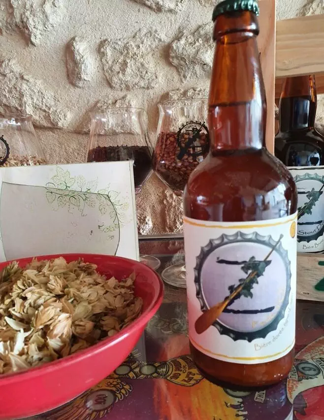 Bière Blonde Lager : Perle d'Or