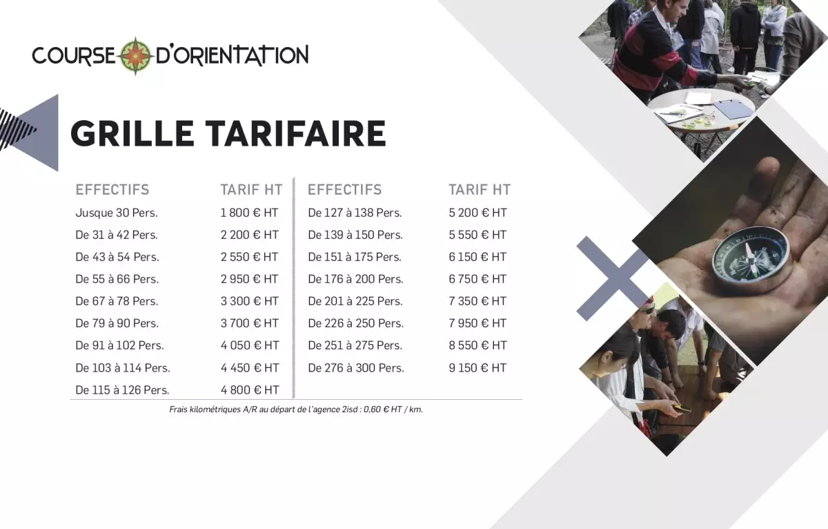 Tarifs