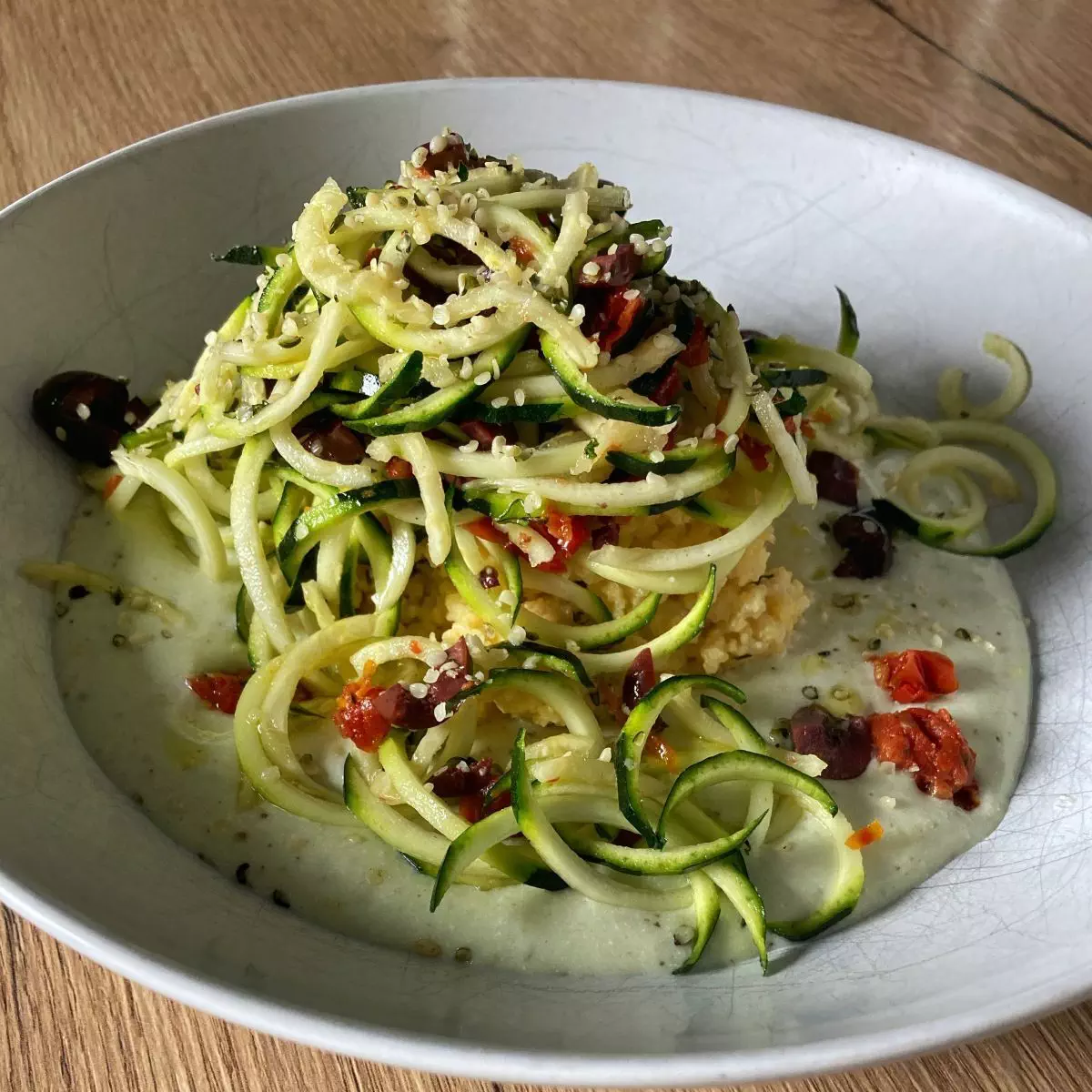 Spaghettis de courgettes and co