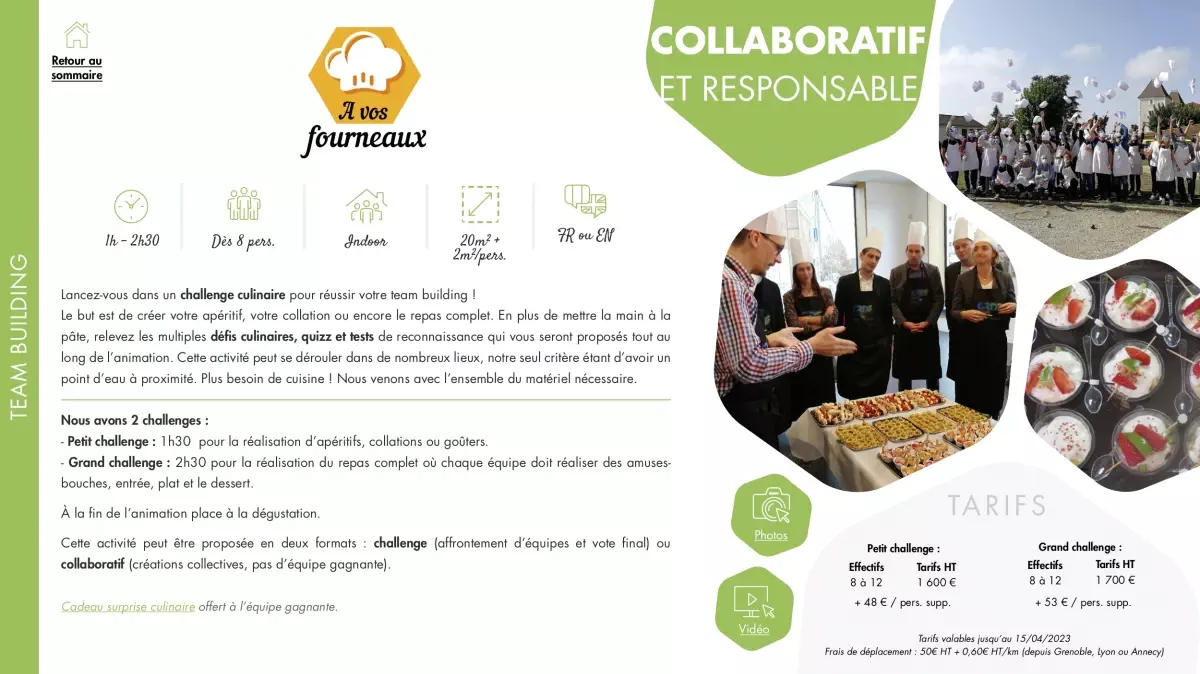 À vos fourneaux