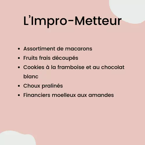 Composition "L'Impro-Metteur"