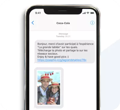 Personnalisation des sms