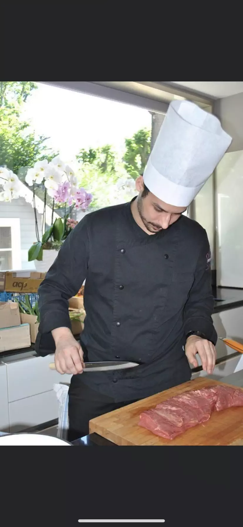 Chef à domicile