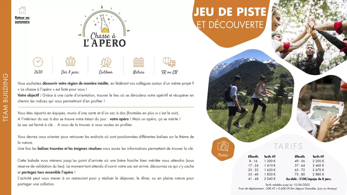 Chasse à l'apéro
