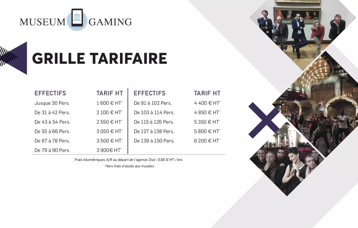 Tarifs