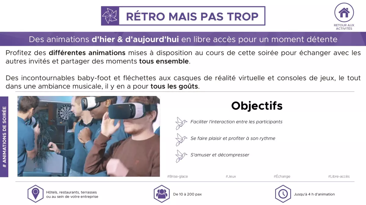 Rétro mais pas trop