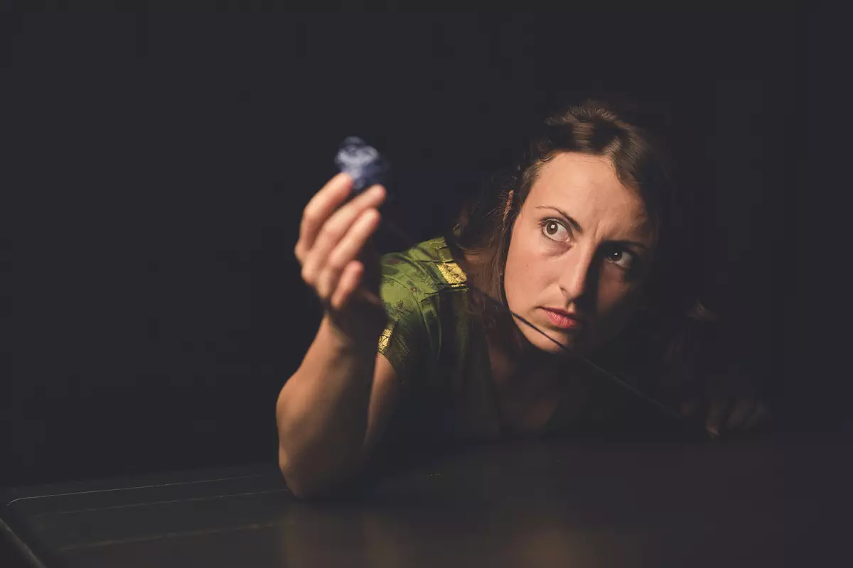 Shooting comédienne