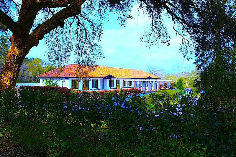 Grande salle de réception du domaine