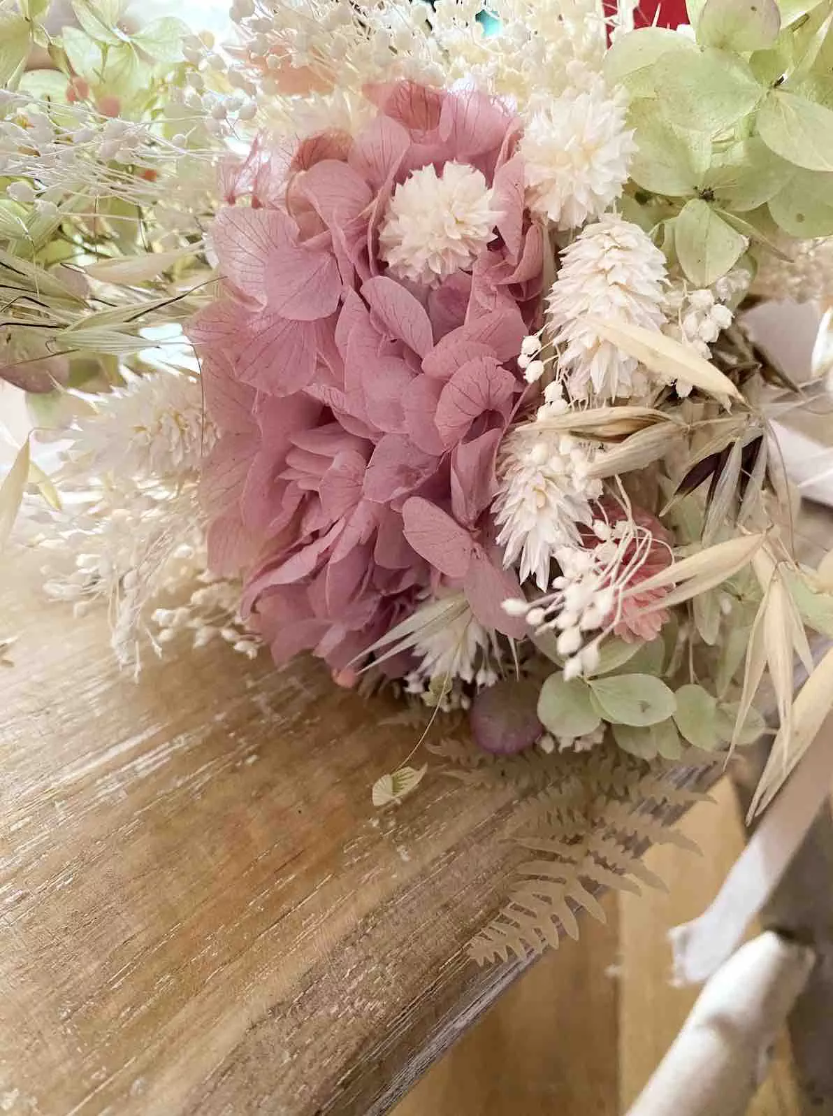 bouquet de mariée rose