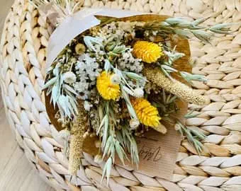 Bouquet de fleurs séchées
