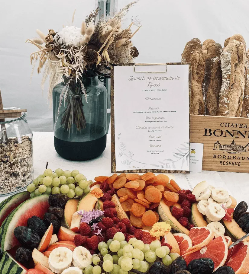 Brunch lendemain de noces