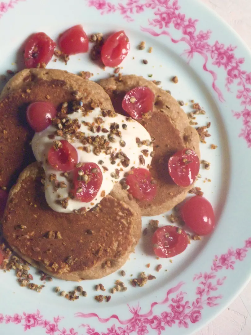 Pancakes aux fruits de saison