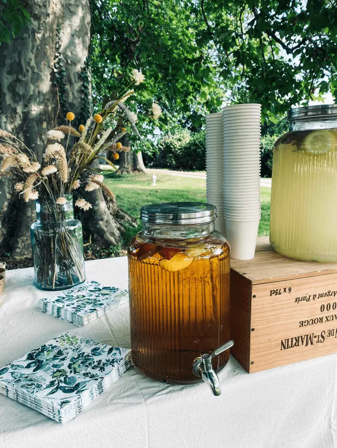 Vin d'honneur champêtre