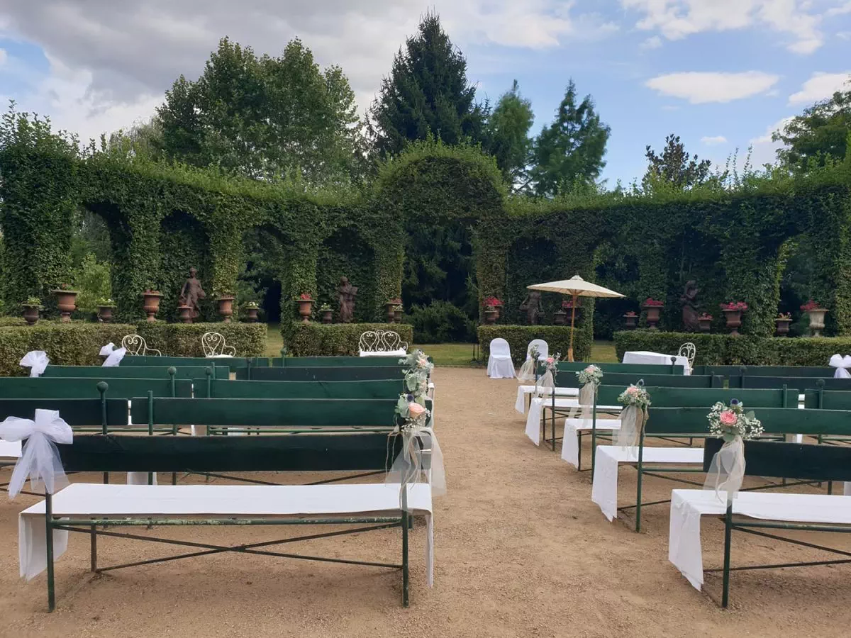 theatre de verdure bancs