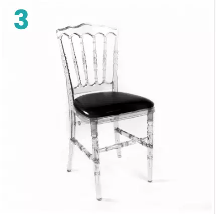 Chaise NAPOLEON Cristal