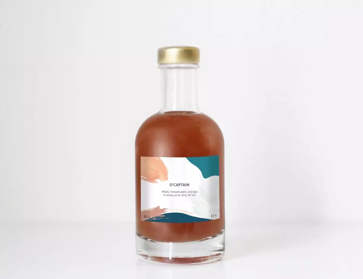 Bouteille de cocktail