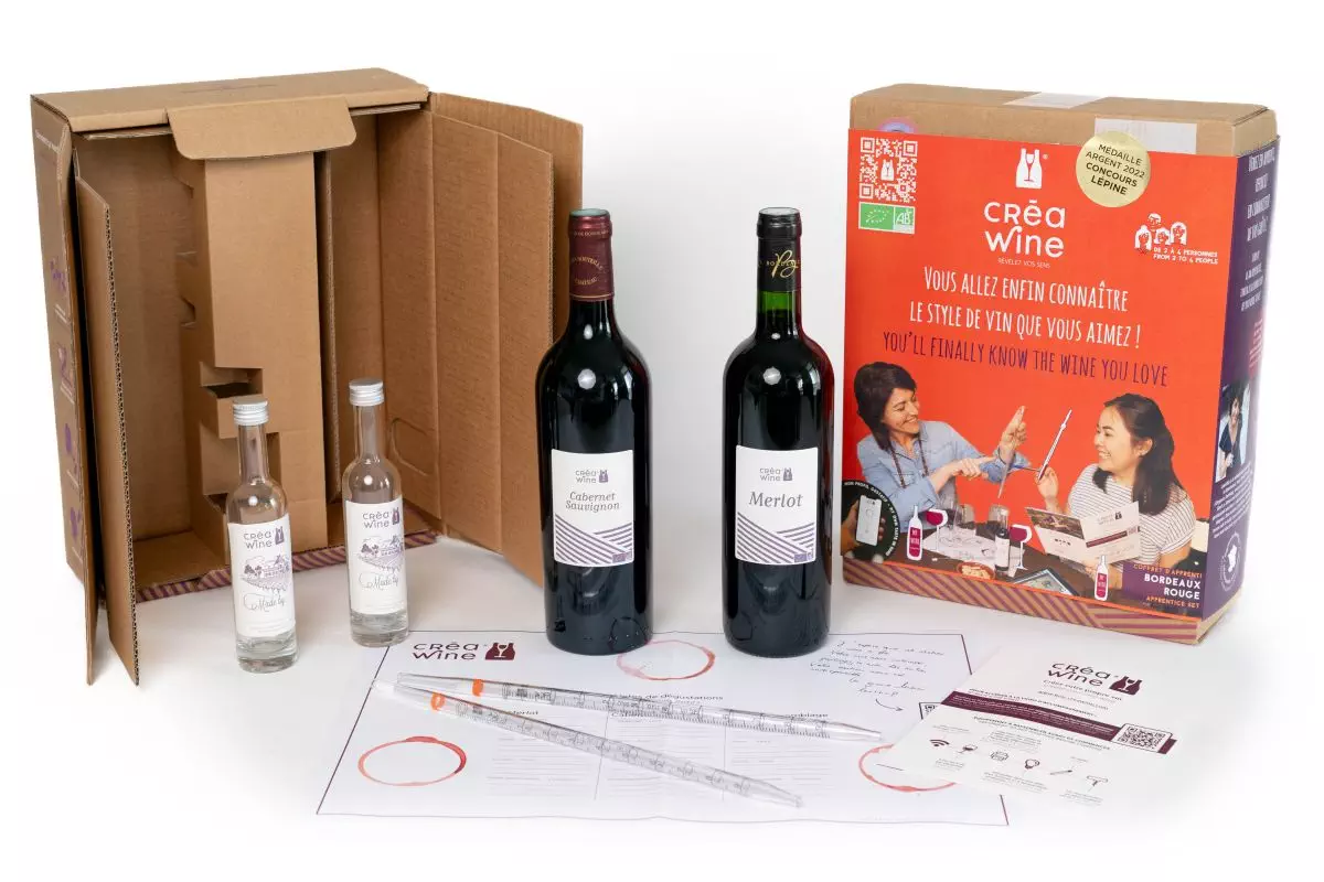 Contenu de la box CréaWine®