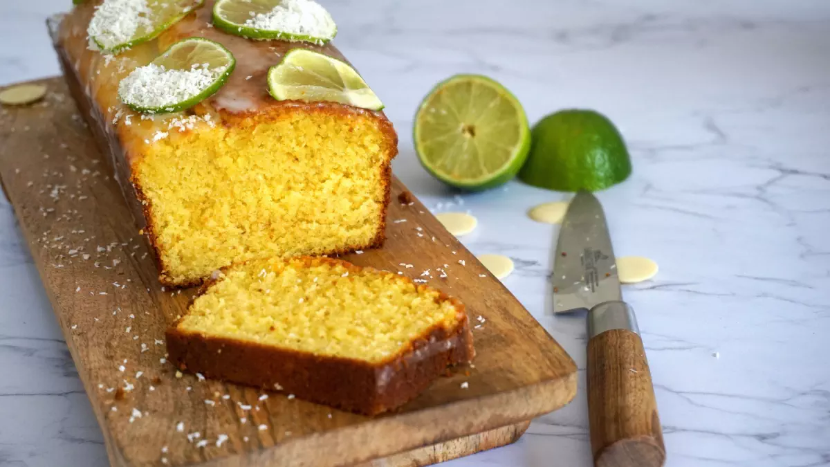 Cake coco citron vert