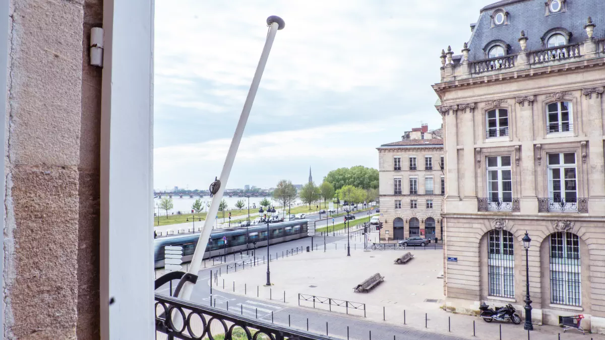 Vue depuis le salon Médoc