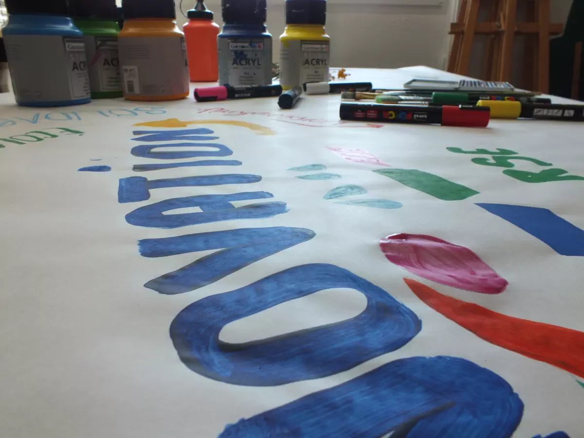 Fresque autour de valeurs