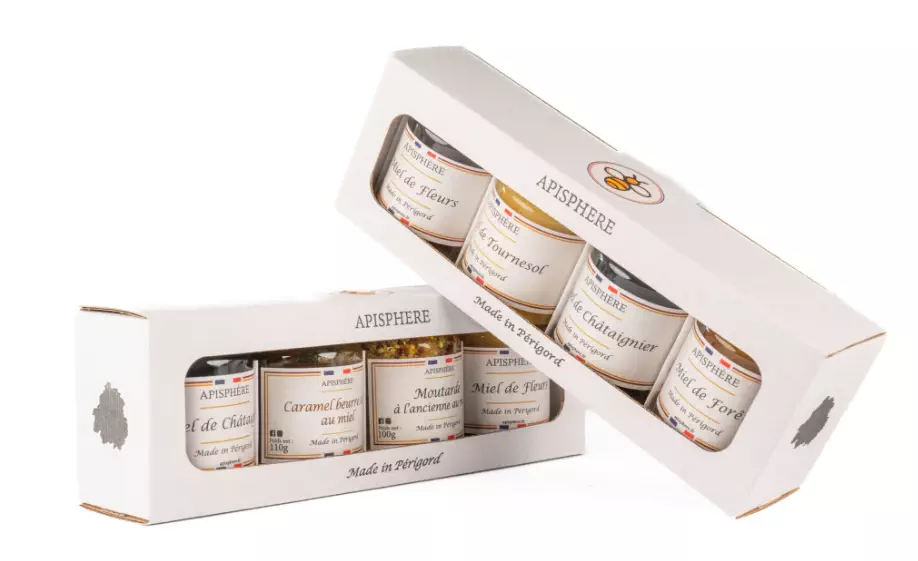 coffret miel du périgord