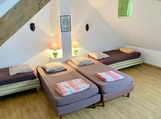 Exemple de chambre de gîte