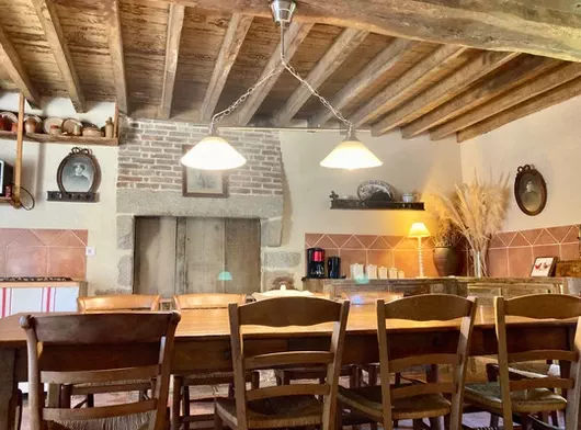 Exemple de cuisine/salle à manger de gîte