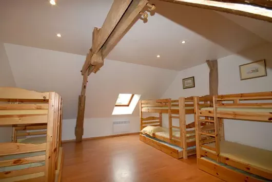 Exemple de dortoir de gîte