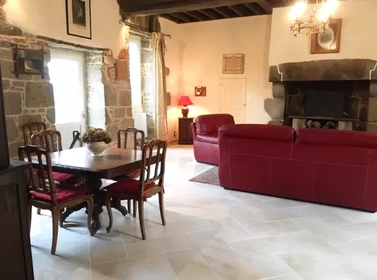 Exemple de salon de gîte