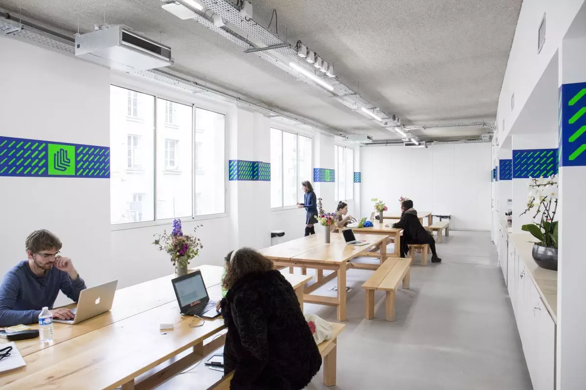 Espace de travail en groupe