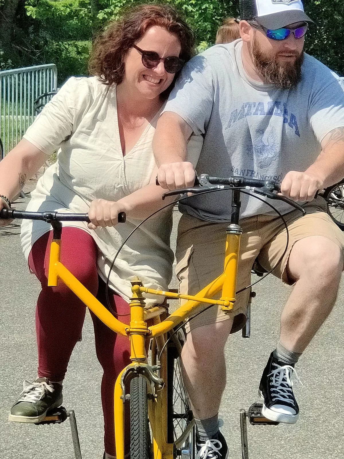 Tandem côte à côte
